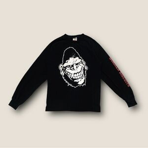 ★ Gorilla Biscuits 2006 Tour Long Sleeve Black Vintage T-Shirt ★